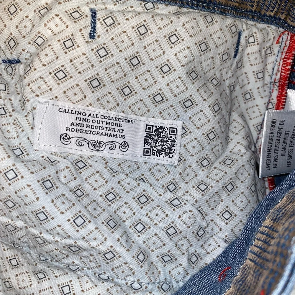 Robert Graham Slim Fit Jeans